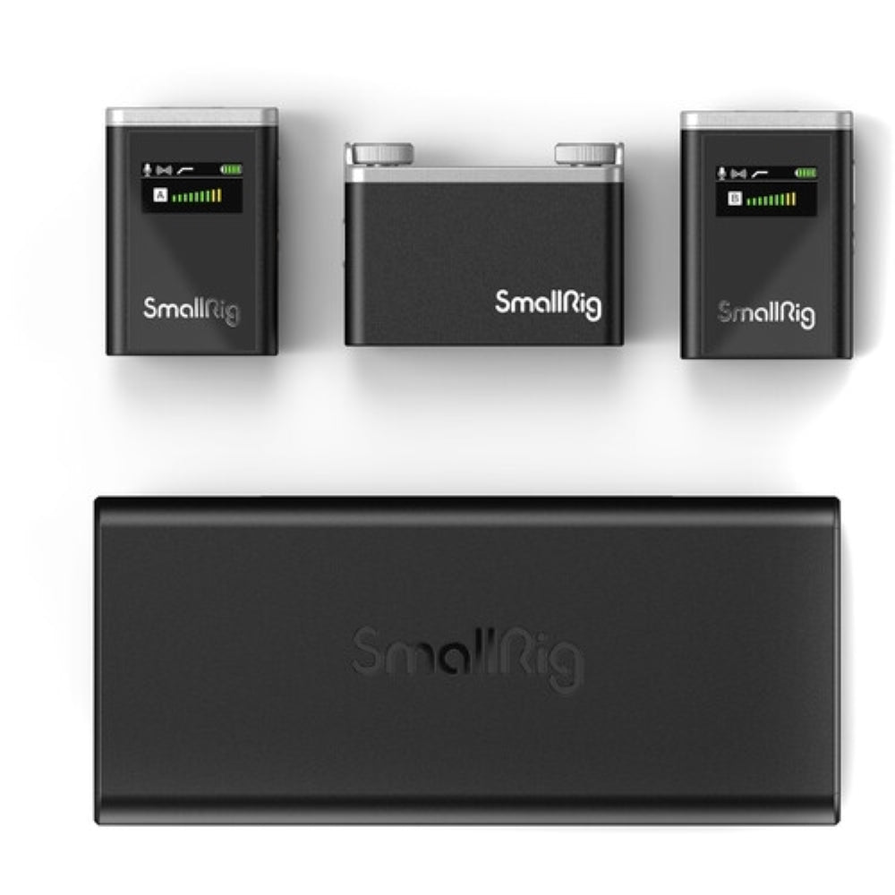 SmallRig Forevala W60 2-Person Compact Wireless Microphone System | 2.4 GHz