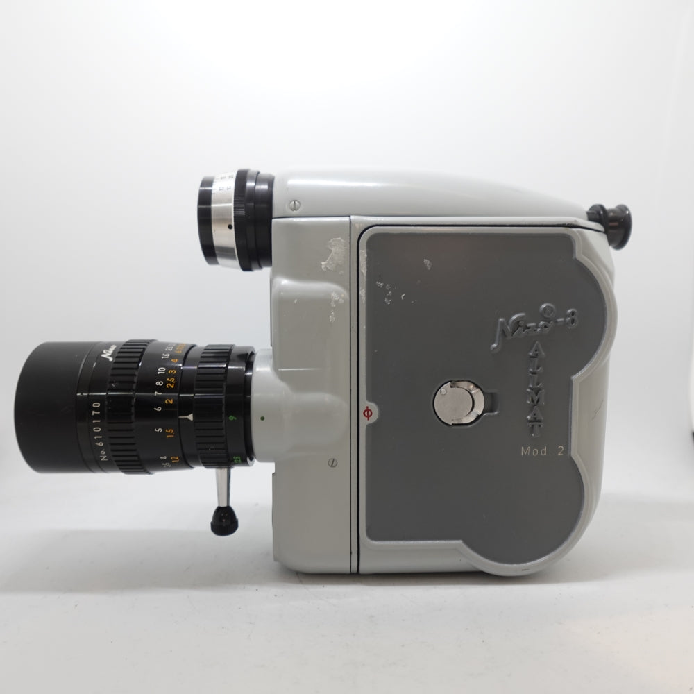 Used Nizo-8 Allmat Mod 2 8mm Movie Camera | Grey | U9