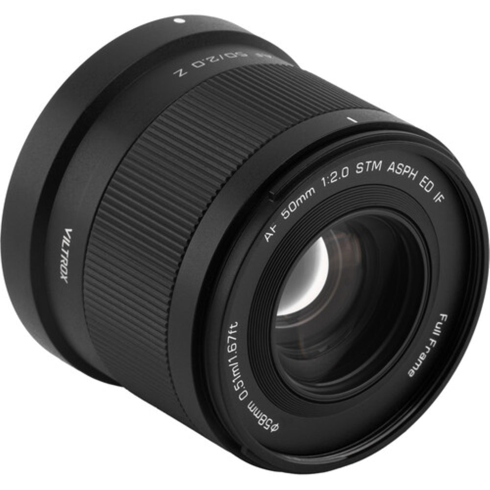 Viltrox AF 50mm f/2 Air Z Lens Compatible with Nikon Z Mount Bundle with UV Filter + Lens Cap Keeper + Cleaning Kit + Cleaning Cloth (5 Items)