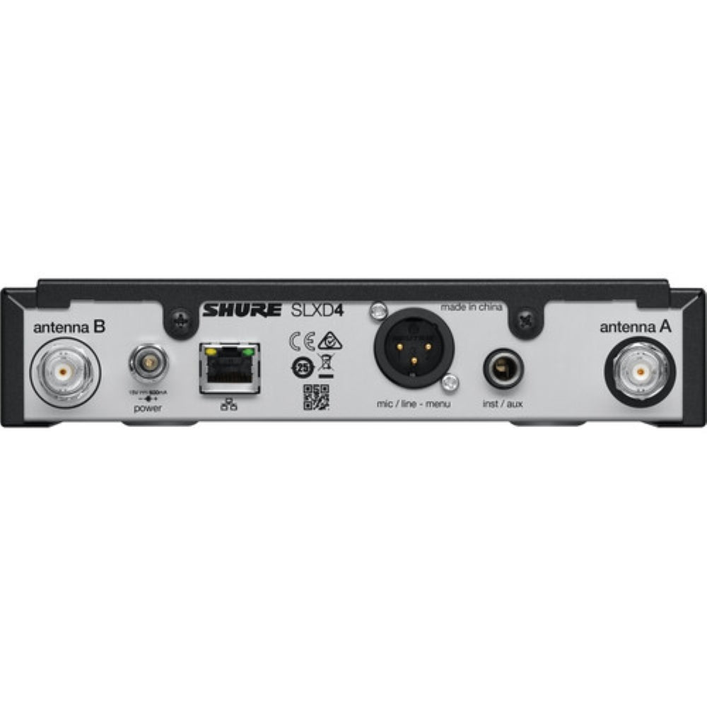 Shure SLXD14 Digital Wireless Guitar System | G58: 470 to 514 MHz
