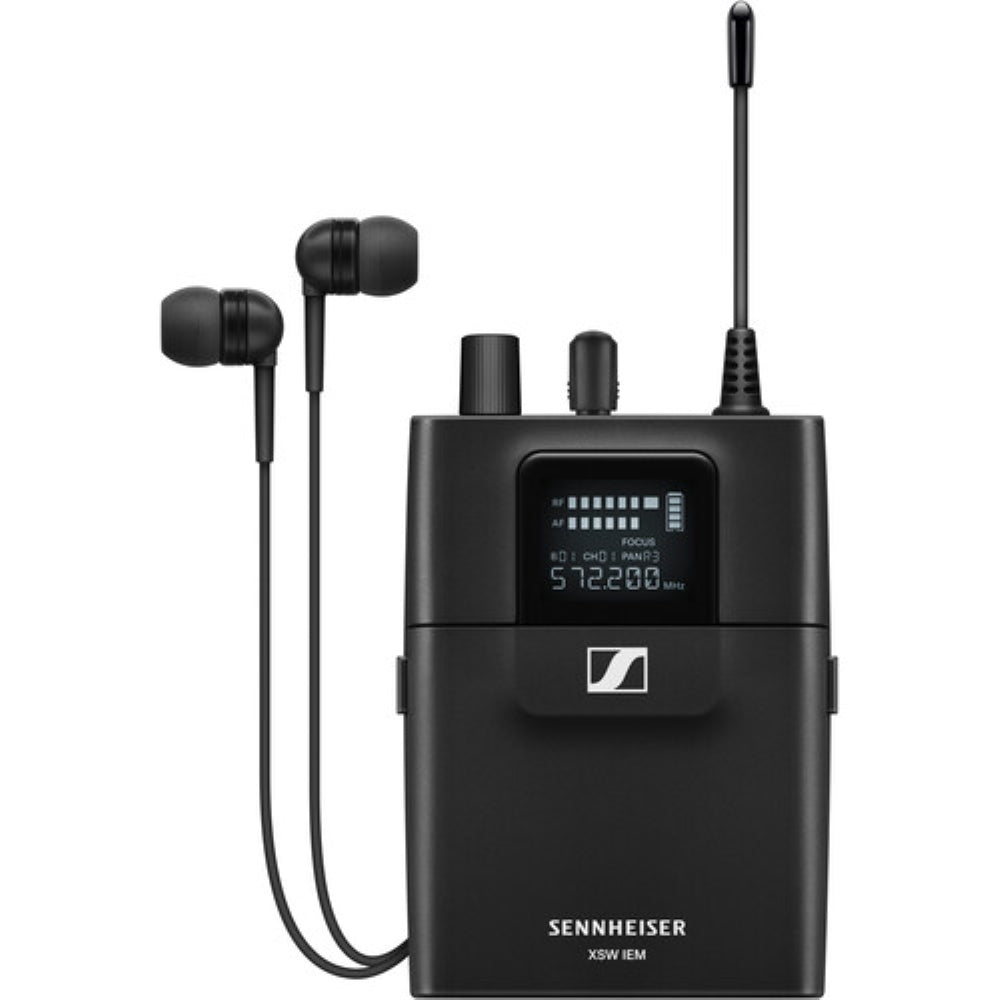 Sennheiser XSW IEM SET Stereo In-Ear Wireless Monitoring System | A: 476 to 500 MHz