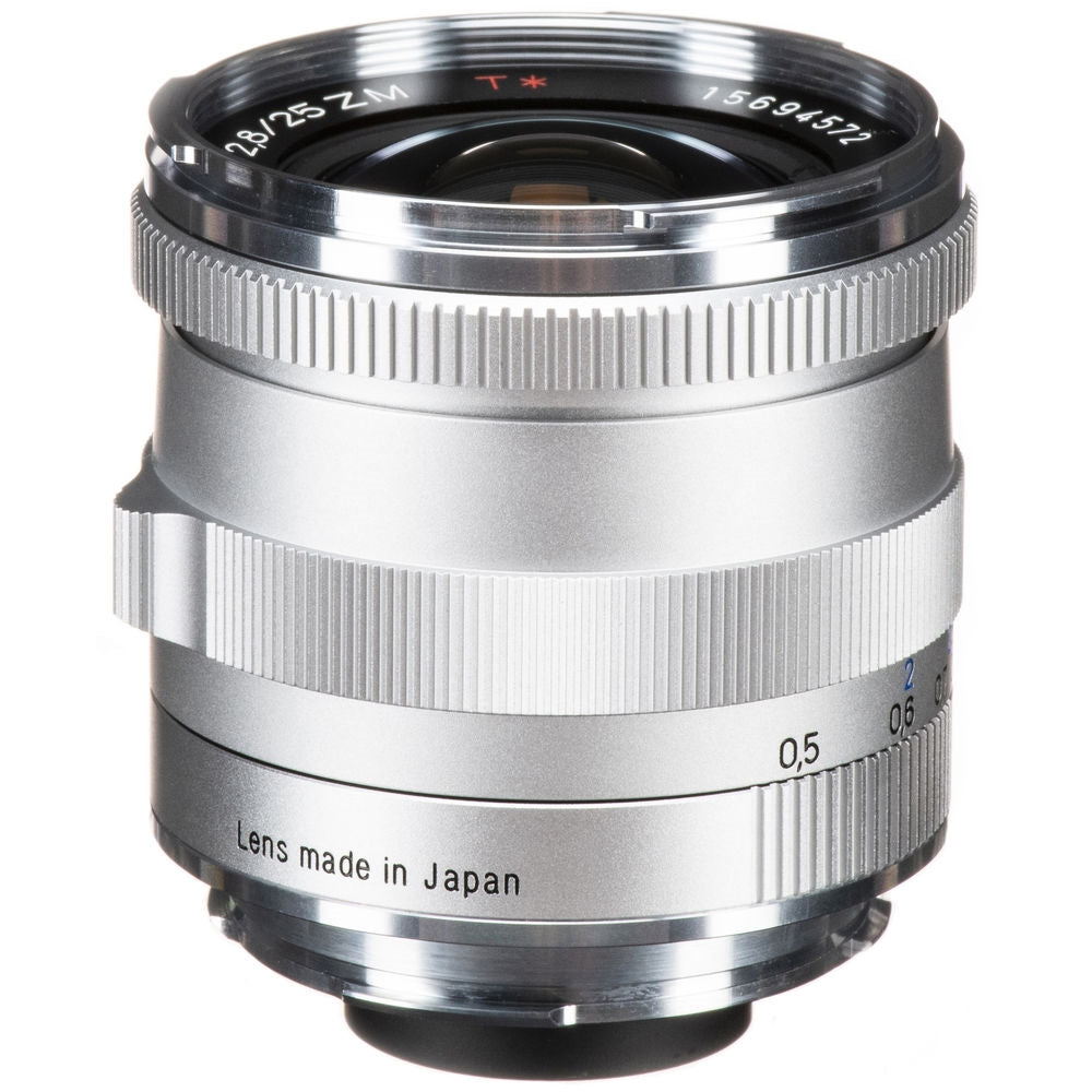 ZEISS Biogon T* 25mm f/2.8 ZM Lens | Silver