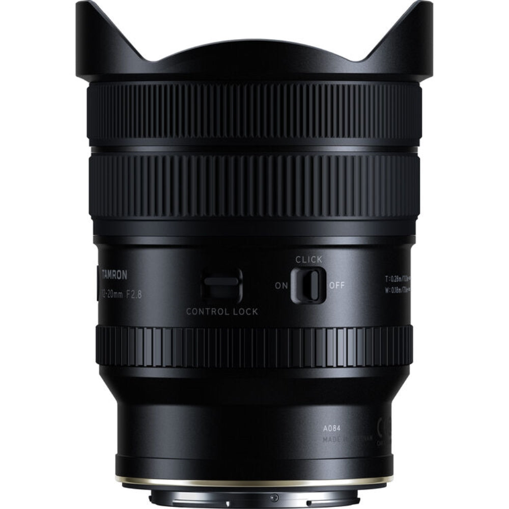 Tamron 12-20mm f/2.8 Lens Compatible with Z Mount (FULL FRAME) Bundled with Lens Cap Keeper + Cleaning Kit - Blower, Lens Pen, Brush & Case + Cleaning Cloth (4 Items)