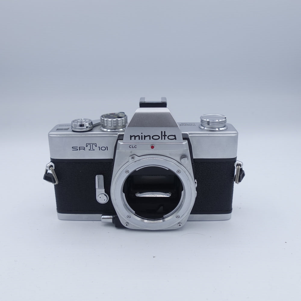 Used Minolta SR-T 101 35mm SLR Camera Body | Chrome | U9