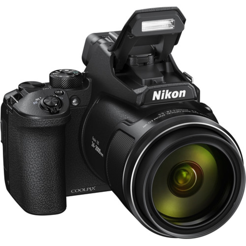 Nikon COOLPIX P950 Digital Camera Bundled with 64GB Memory Card + Camera Case + UV Filter + Microfiber Cleaning Cloth (5 Items) **OPEN BOX**