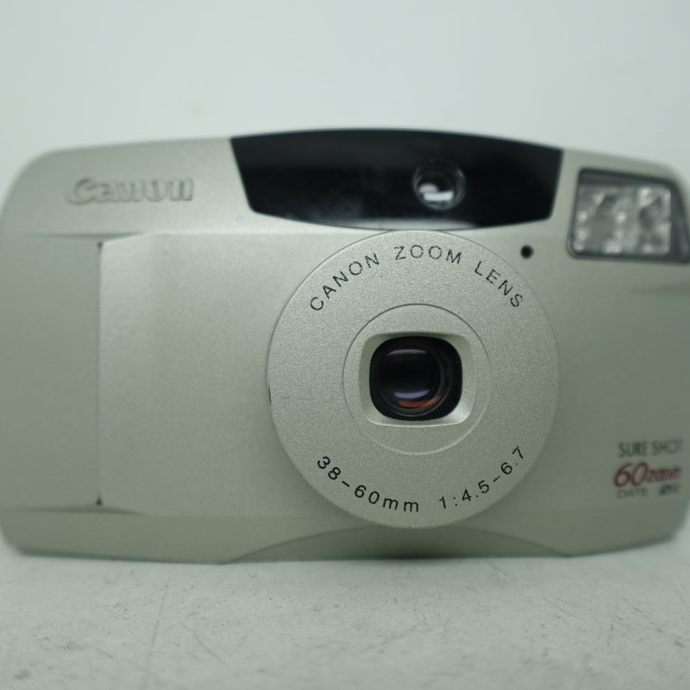 Used Canon Sure Shot 60 Zoom Date | Silver | U8