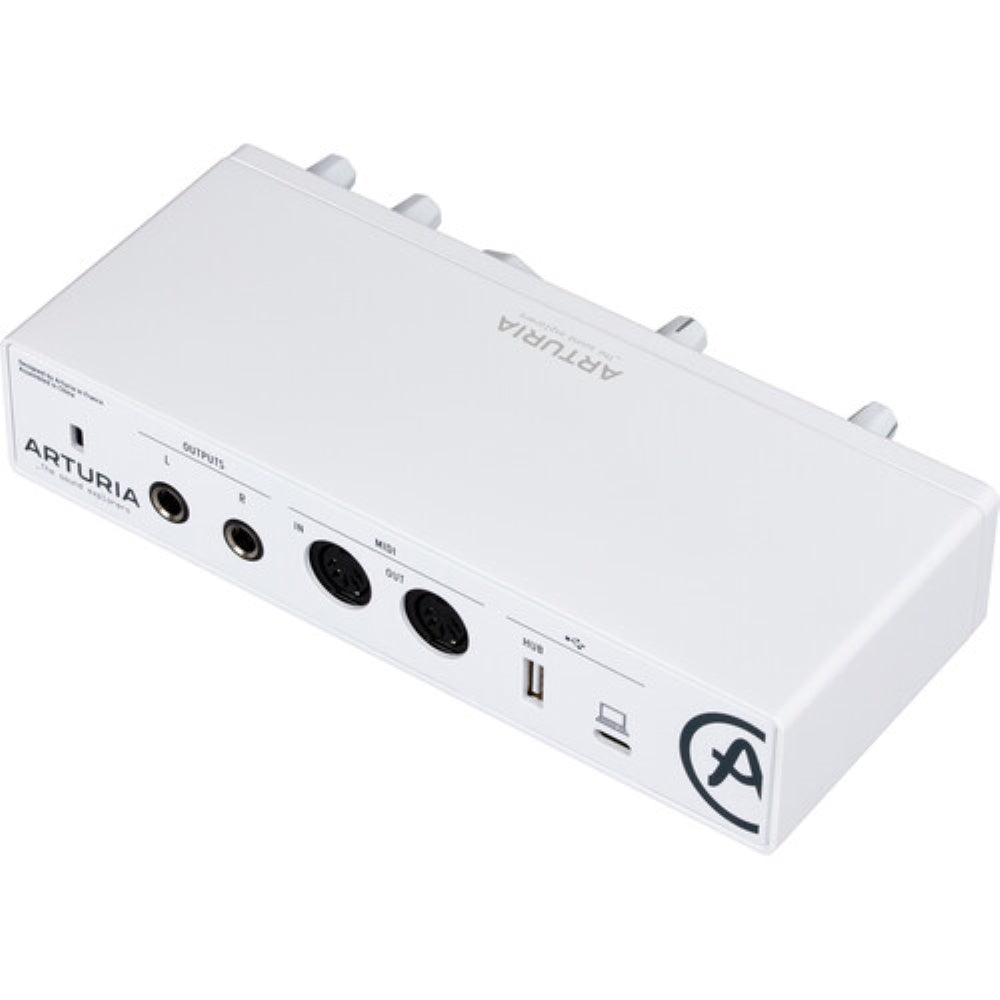 Arturia MiniFuse 2 Portable 2x2 USB Type-C Audio/MIDI Interface | White