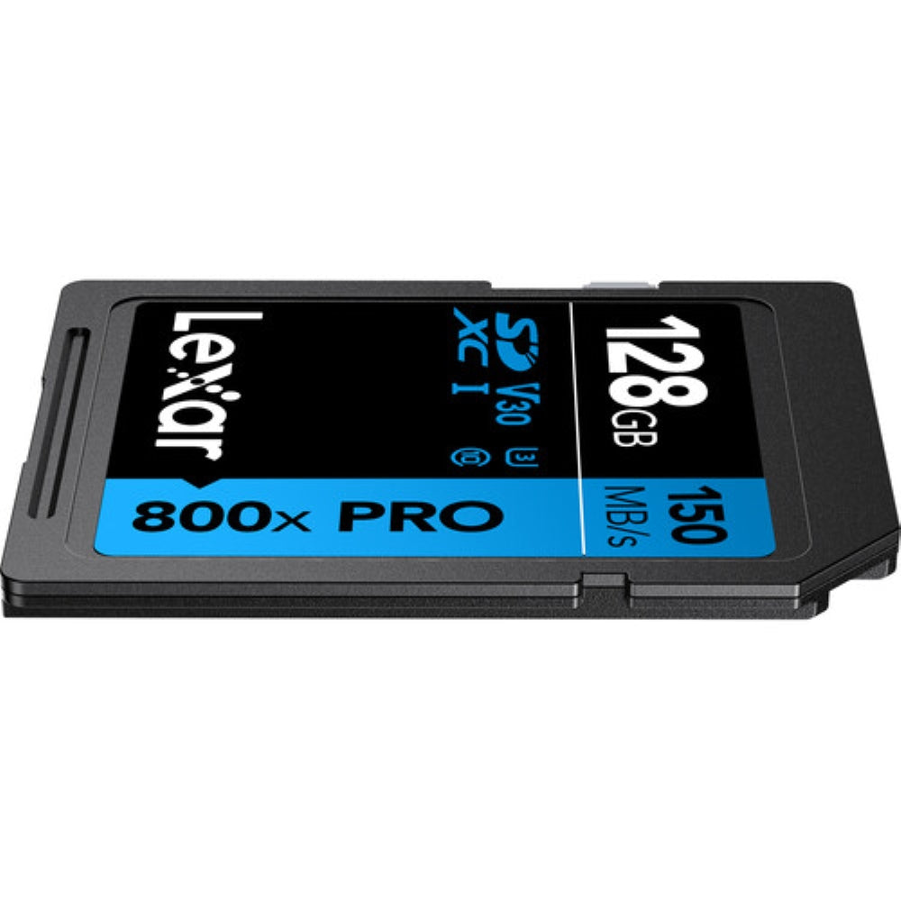 Lexar 128GB High-Performance 800x PRO UHS-I SDXC Memory Card | BLUE Series