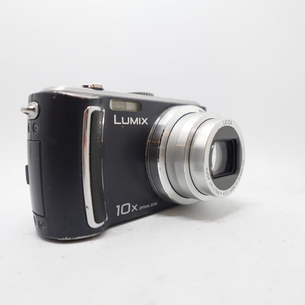 Used Panasonic Lumix DMC-TZ4 Digital Point and Shoot Camera | Black | U7