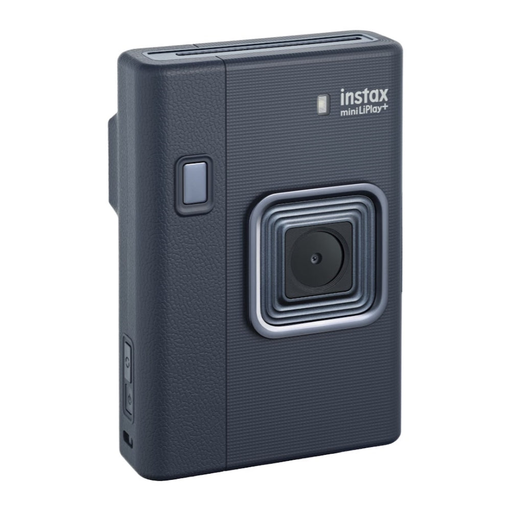 FUJIFILM INSTAX Mini LiPlay+ Hybrid Instant Camera | Midnight Blue