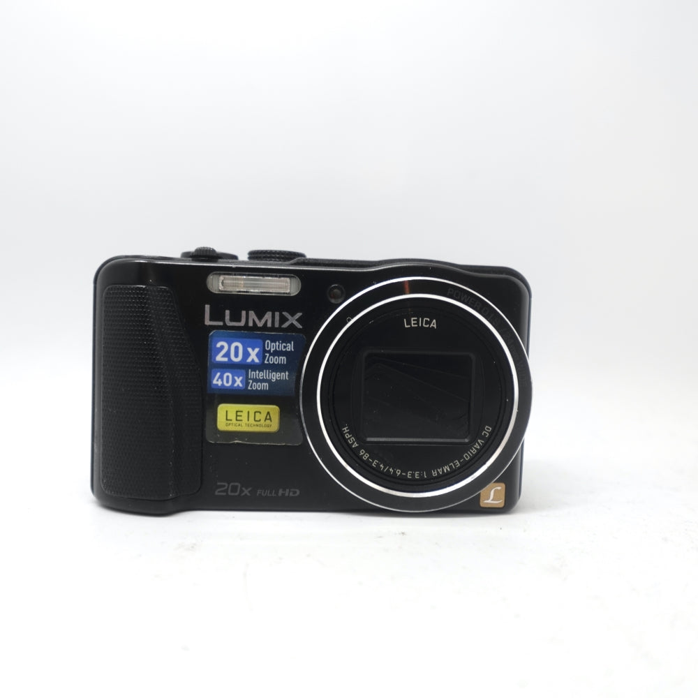 Used Panasonic Lumix DMC-ZS25 Digital Point and Shoot Camera | Black | U8
