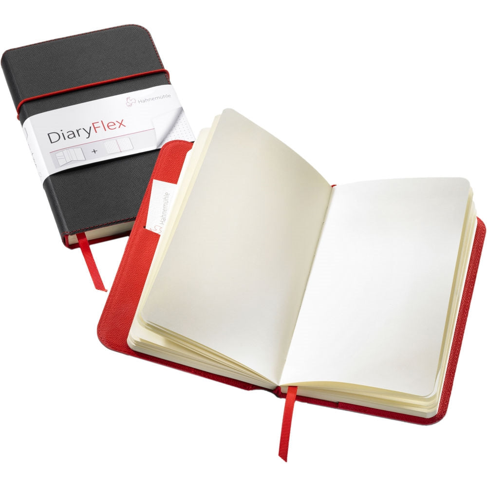 Hahnemühle DiaryFlex Book with 160 Ruled Pages | Black Cover, 7.5 x 4.5"