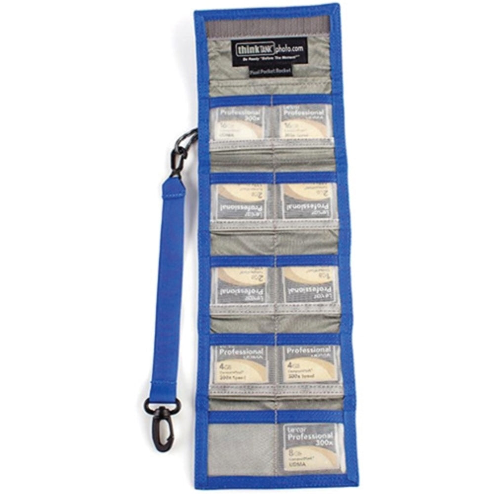 Think Tank Photo Pixel Pocket Rocket Memory Card Carrier | Blue/Black