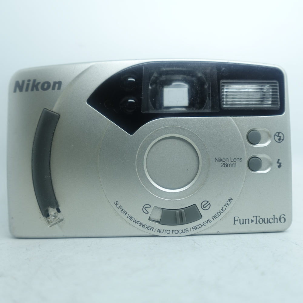 Used Nikon Fun Touch 6 35mm Point and Shoot | Silver | U7
