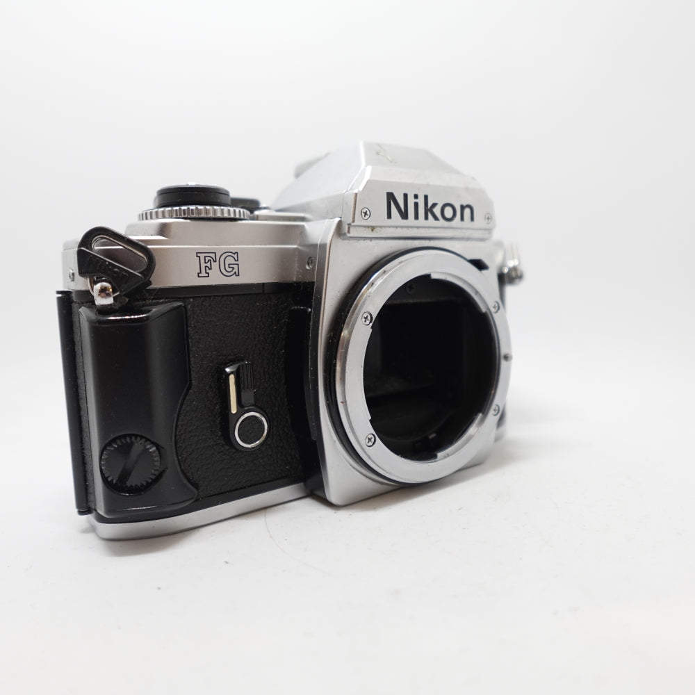 Used Nikon FG 35mm SLR Camera Body | Chrome | U8+