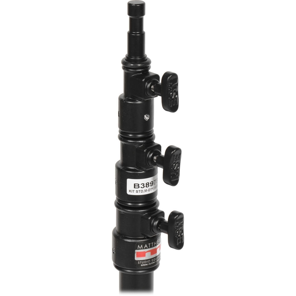 Matthews Medium Duty Kit Stand with Brake | Black, 7.7'