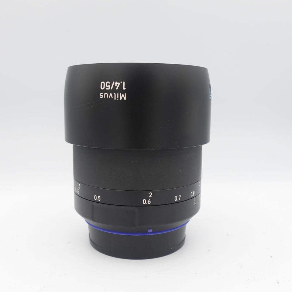 Used Zeiss Milvus Distagon 50mm f/1.4 T* ZE EF Mount Lens | Black | U9