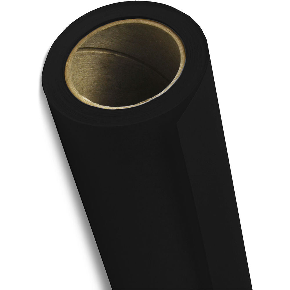 Savage Widetone Seamless Background Paper | 107" x 36', #20 Black