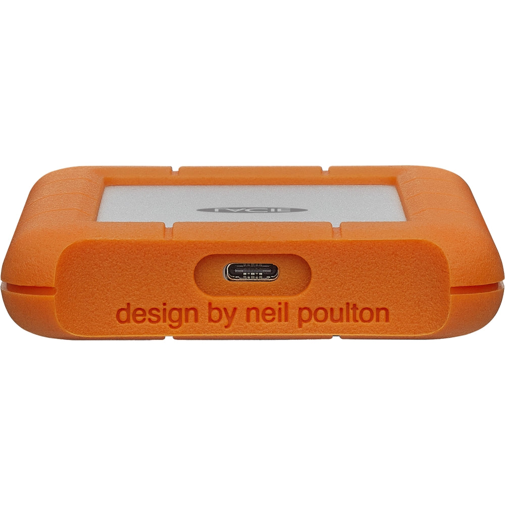 LaCie 2TB USB 3.1 Gen 1 Type-C Rugged Secure Portable Hard Drive