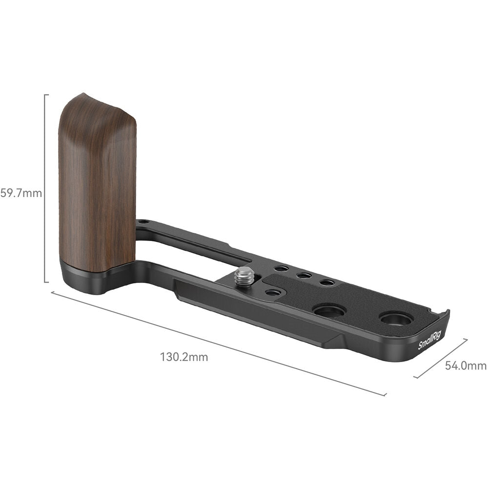 SmallRig Wooden L-Shaped Grip for FUJIFILM X100VI / X100V | Black