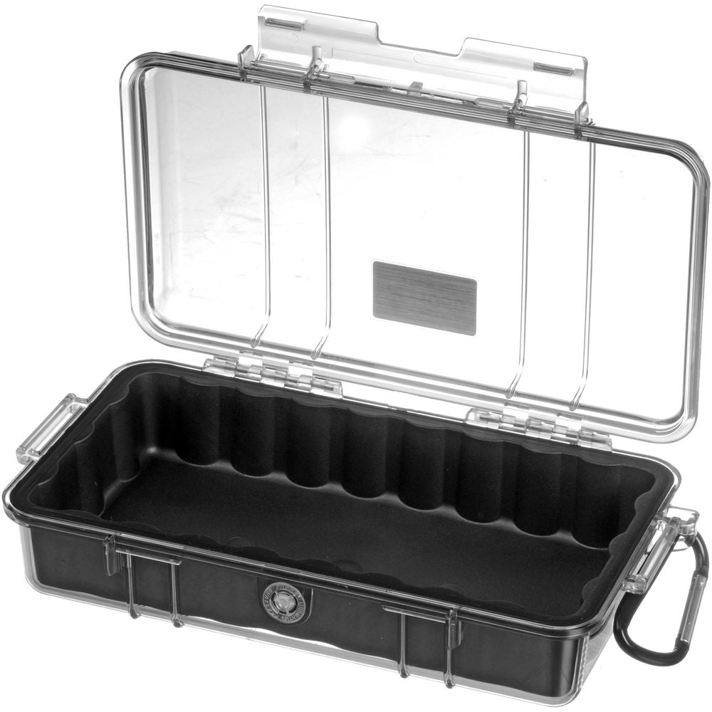 Pelican 1060 Clear Micro Case | Black