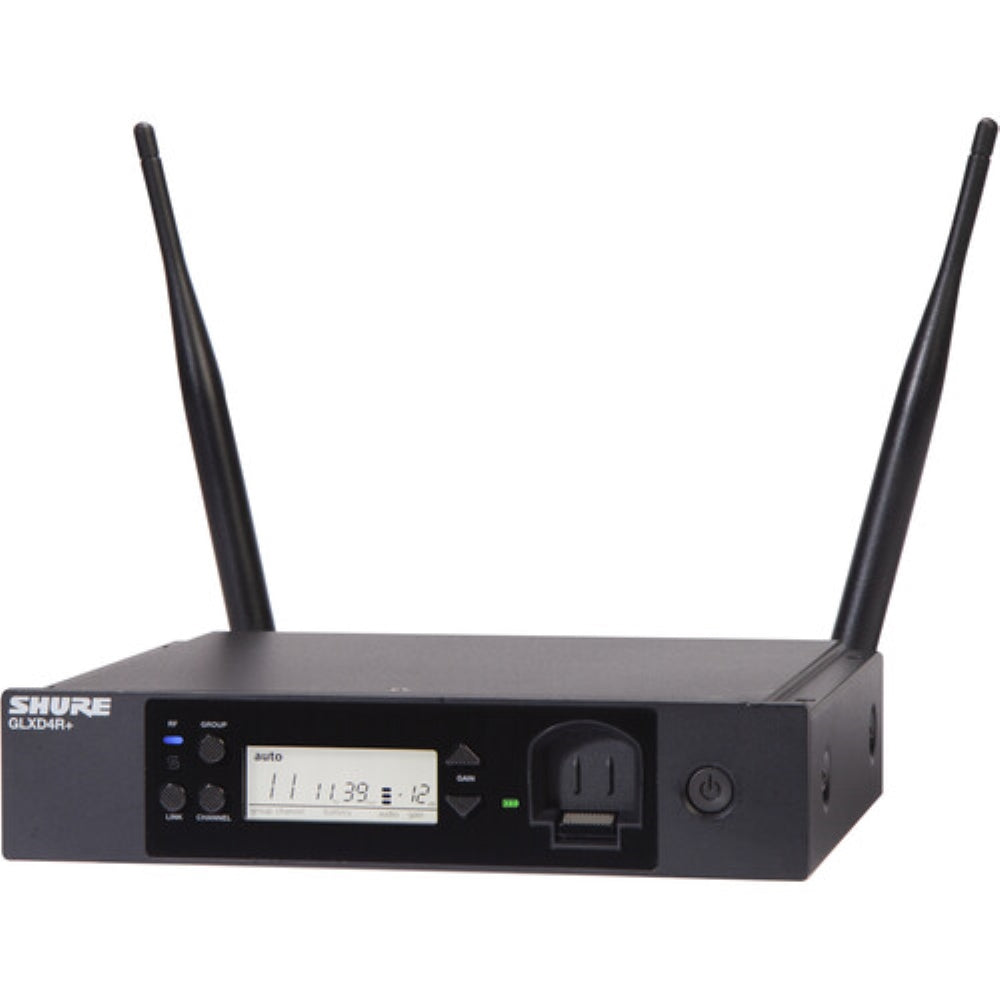 Shure GLXD24R+ Dual-Band Wireless Vocal Rack System with BETA 58A Microphone | Z3: 2.4, 5.8 GHz