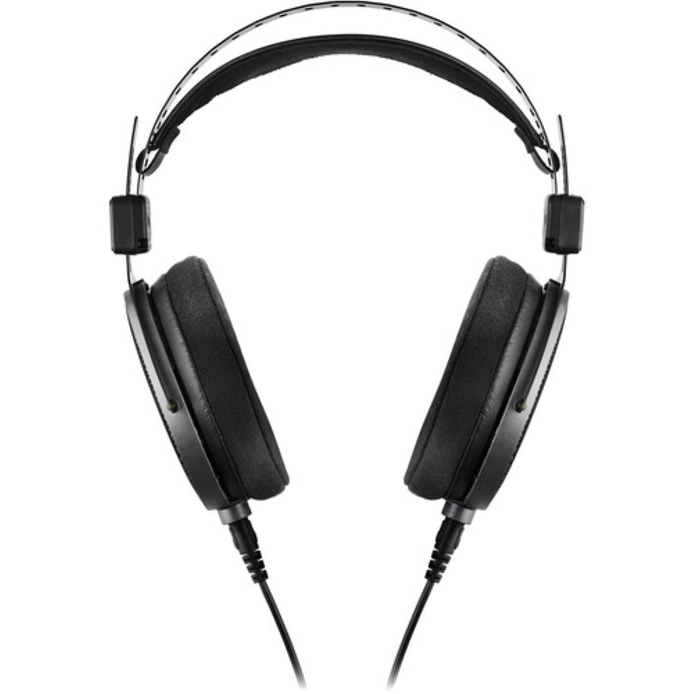 Audio-Technica ATH-R70xa Open-Back Reference Headphones Bundle with Headphones Case + Headphones Stand + Cleaning Cloth (4 Items)