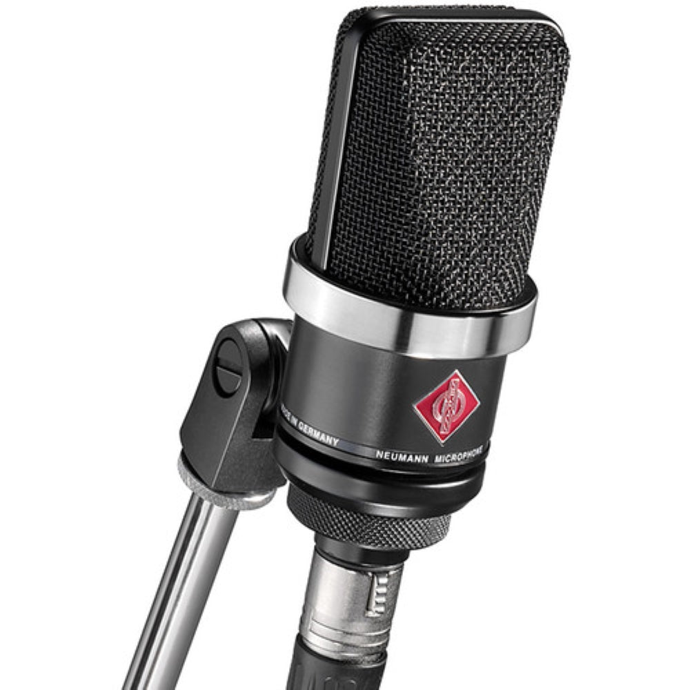Neumann TLM 102 BK Studio Set Large-Diaphragm Cardioid Condenser Microphone with Shockmount | Black