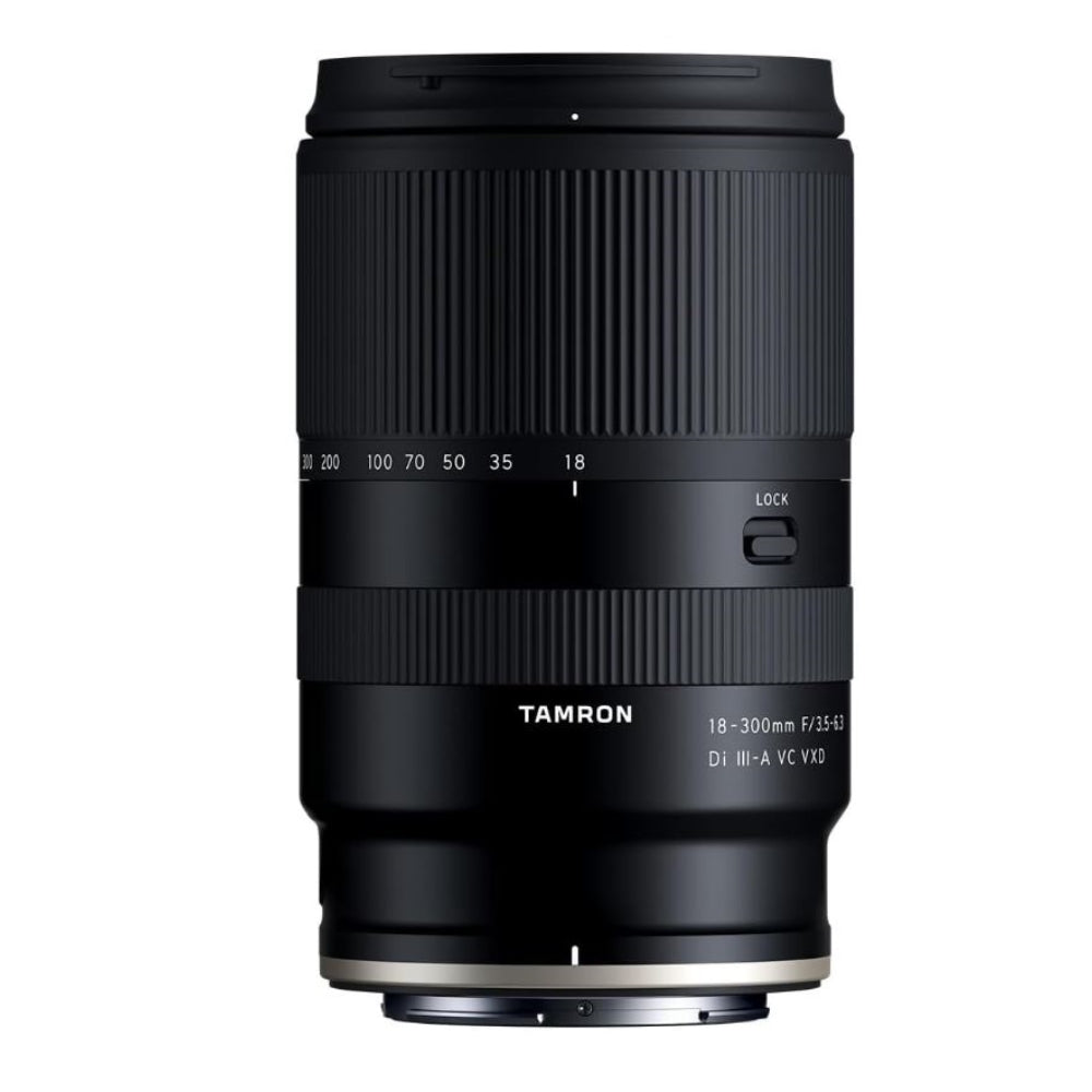 Tamron 18-300mm f/3.5-6.3 Di III VC VXD Lens Compatible with Z Mount (APS-C) Bundle with Tiffen Filter Set + Lens Cap Keeper + Cleaning Kit + Cleaning Cloth (5 Items)