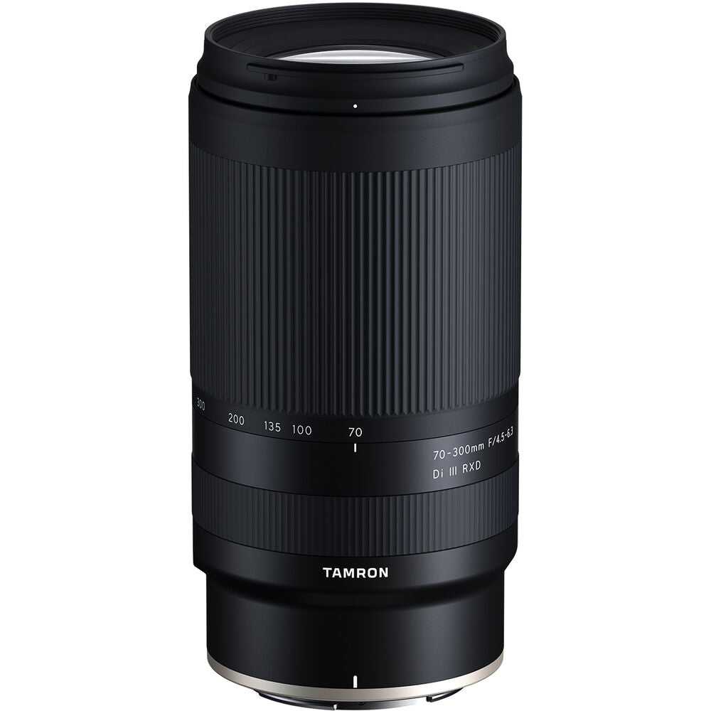 Tamron 70-300mm F/4.5-6.3 Di III RXD Lens Compatible with Z Mount (Full Frame) Bundle with Tiffen Filter Set + Lens Cap Keeper + Deluxe Cleaning Kit + Cleaning Cloth (5 Items)