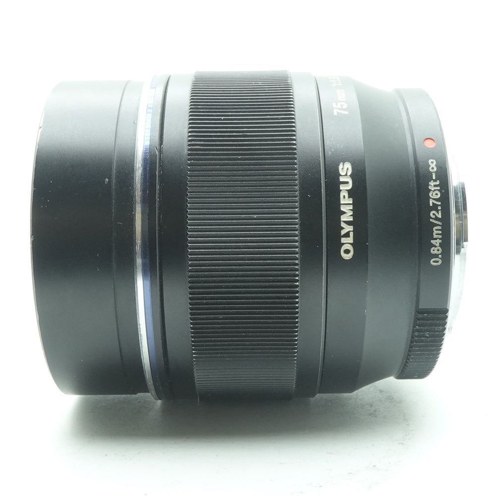 Used Olympus 75mm 1.8 ED MSC | Black | U8