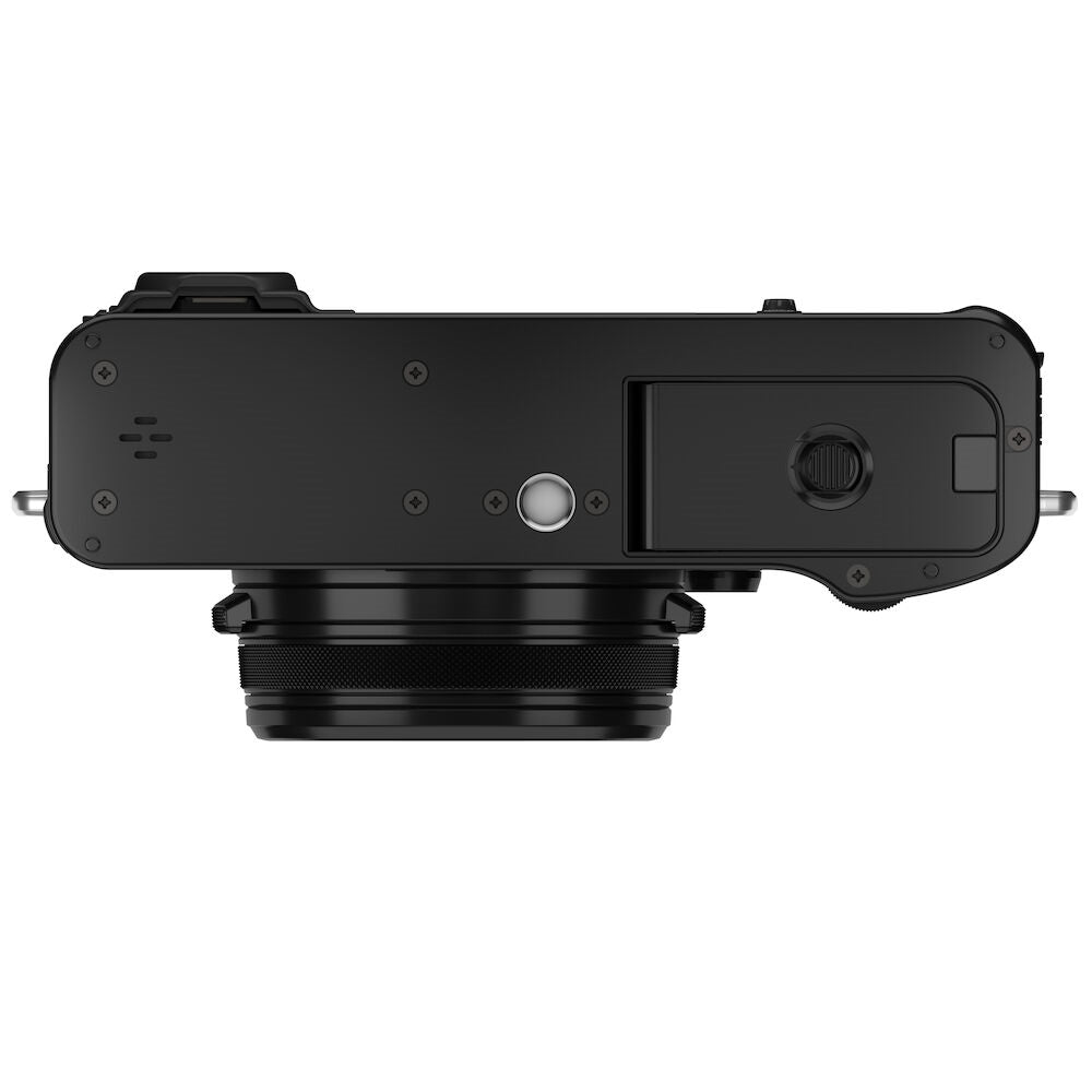 FUJIFILM X100VI Digital Camera | Black Bundled with 64GB Memory Card + iT30Pro F TTL Mini Flash + Cleaning Kit - Blower, Lens Pen, Brush & Case + Cloth (5 Items)