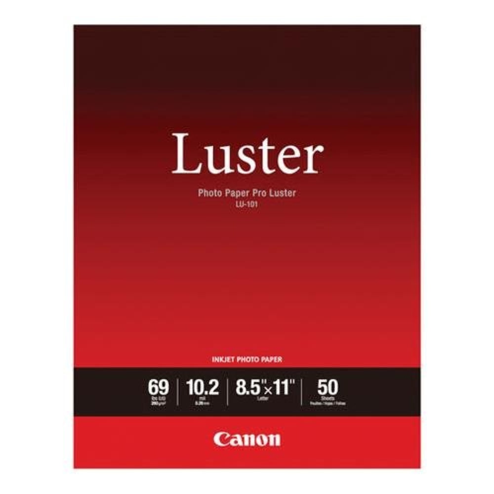 Canon Photo Paper Pro Luster | 8.5 x 11", 50 Sheets