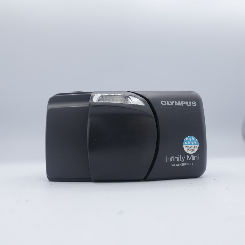 Used Olympus Infinity Mini 35mm Point and Shoot Camera | Grey | U9