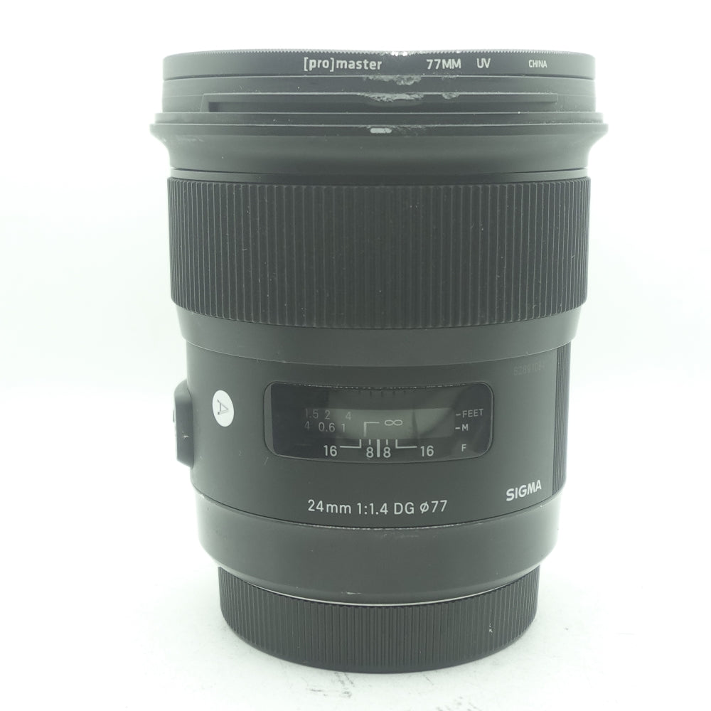 Used Sigma 24mm F/1.4 Art | Black | Canon EF | U7
