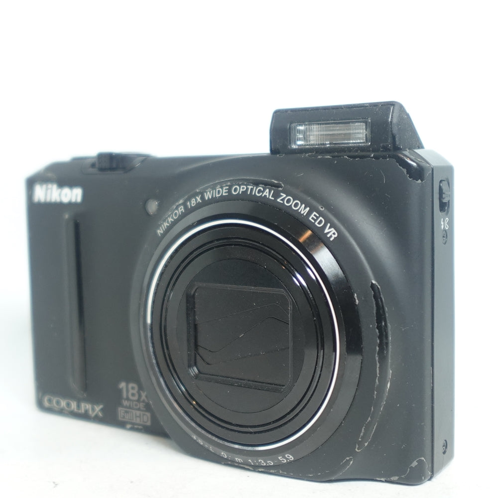 Used Nikon Coolpix S9100 | Black | U8