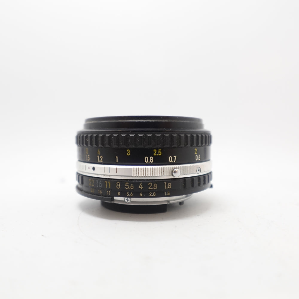 Used Nikon Series E 50mm f/1.8 Lens | Black | U8