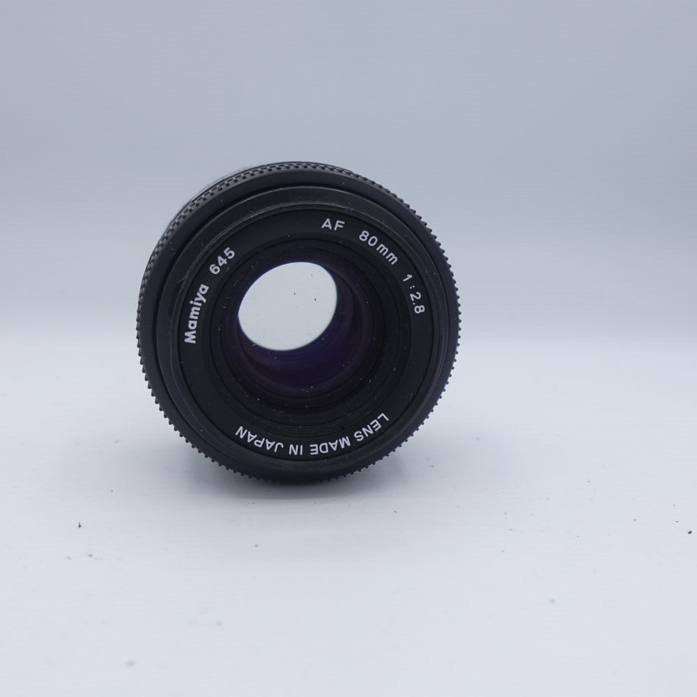 Used Mamiya 645 AF 80mm f/2.8 Medium Format Lens | Black | U9