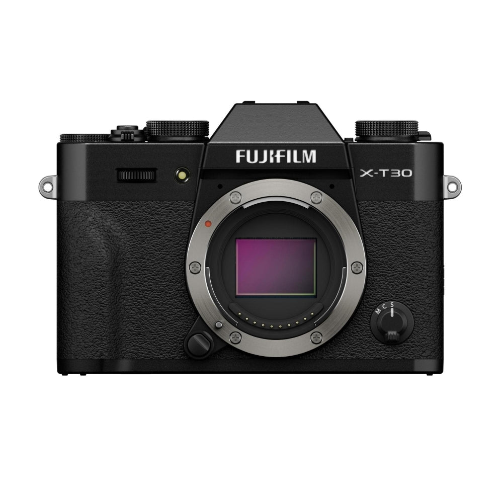 FUJIFILM X-T30 III Mirrorless Camera (Black) Bundle with Sigma 18-50mm f/2.8 DC DN Contemporary Lens + 64GB Card + Card Reader + UV Filter + Battery Charger + Camera Bag + Cleaning Kit (12 Items)