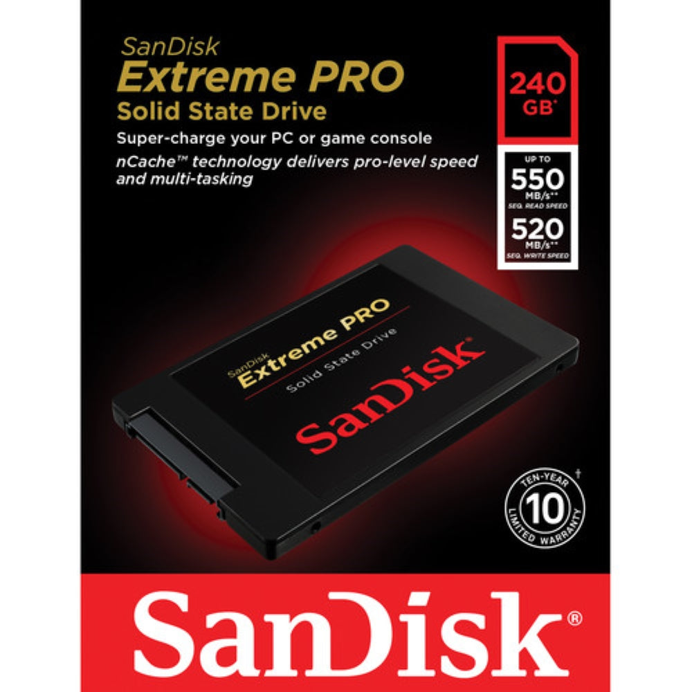 SanDisk 240GB Extreme Pro Solid State Drive