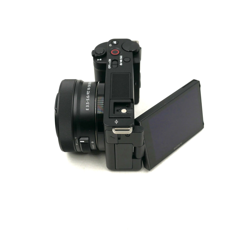 Sony ZV-E10 Mirrorless Camera with 16-50mm f/3.5-5.6 II Lens | Black **OPEN BOX**