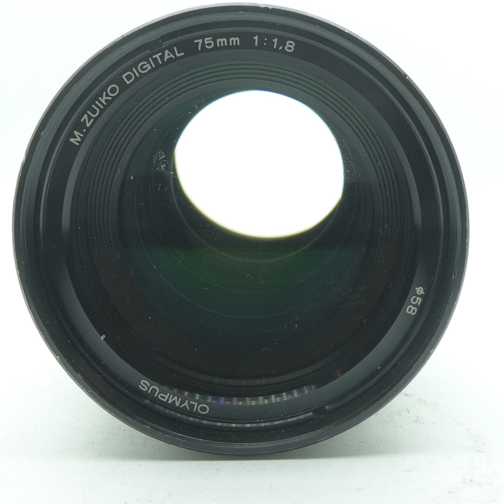 Used Olympus 75mm 1.8 ED MSC | Black | U8