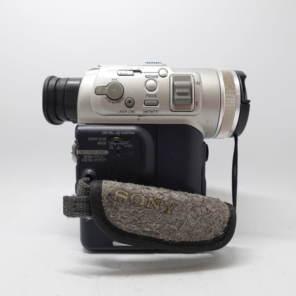 Used Sony Digital Handycam DCR-PC100 Mini DV Camcorder | Grey | U7