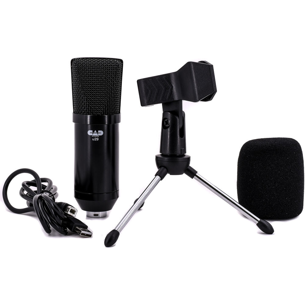CAD U29 USB Large Format Side Address Studio Microphone