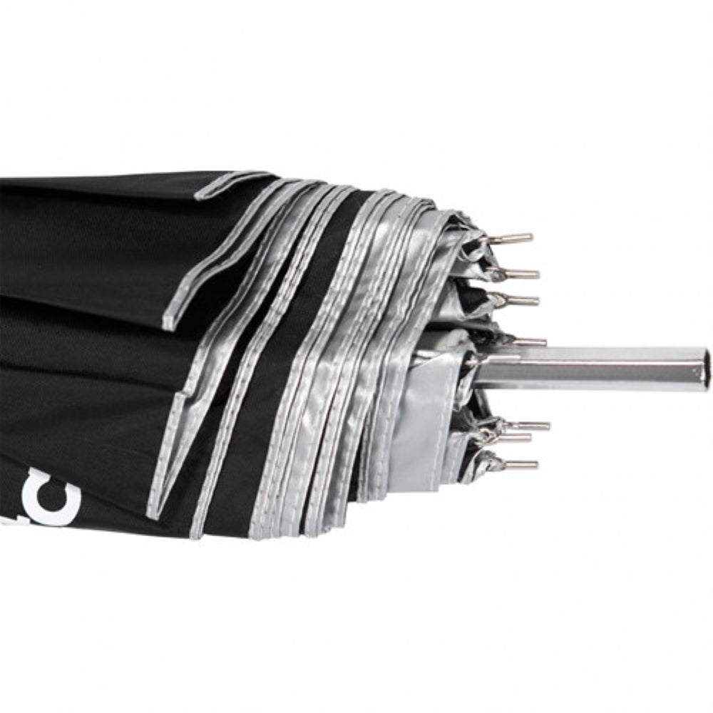 Westcott Umbrella | Soft Silver, Collapsible Compact , 43"