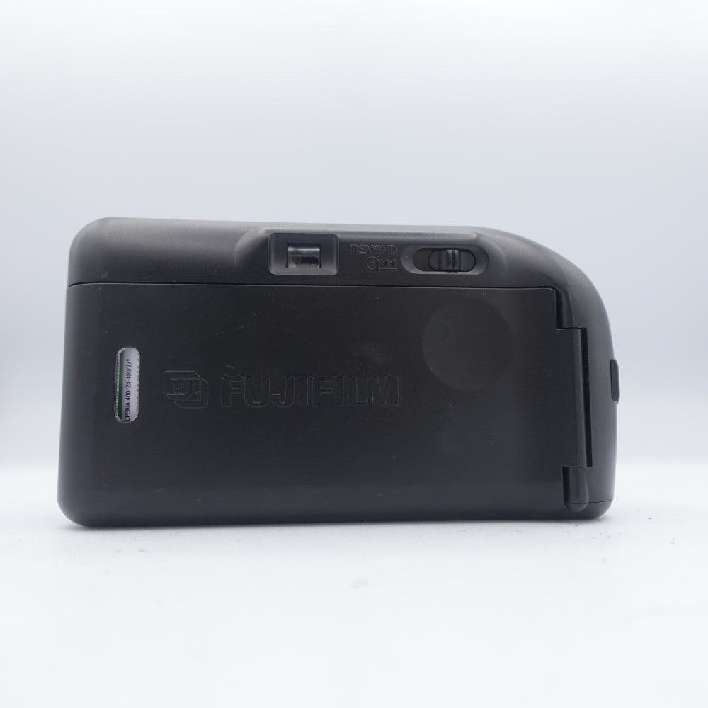 Used Fujifilm Smart Short Deluxe 35mm Point and Shoot Camera | Black | U9