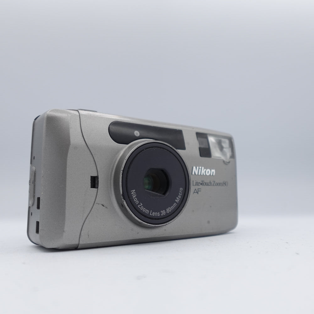 Used Nikon Lite Touch Zoom 80 AF 35mm Point and Shoot Camera | Grey | U8