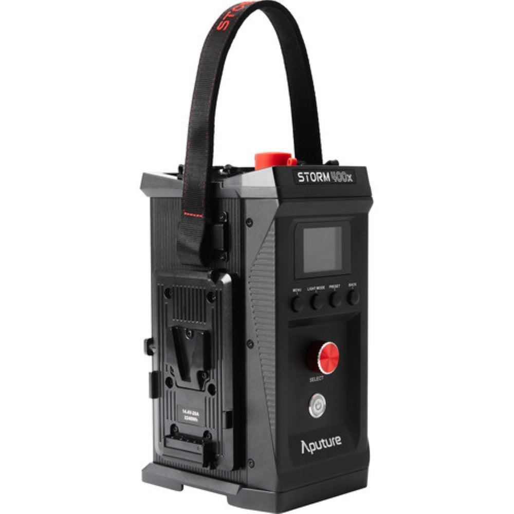 Aputure STORM 400x Tunable White LED Monolight | V-Mount