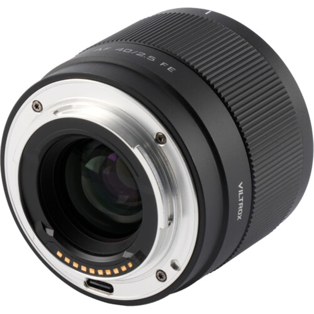 Viltrox AF 40mm f/2.5 FE Lens Compatible with Sony E Mount Bundle with UV Filter + Lens Cap Keeper + Cleaning Kit + Cleaning Cloth (5 Items)
