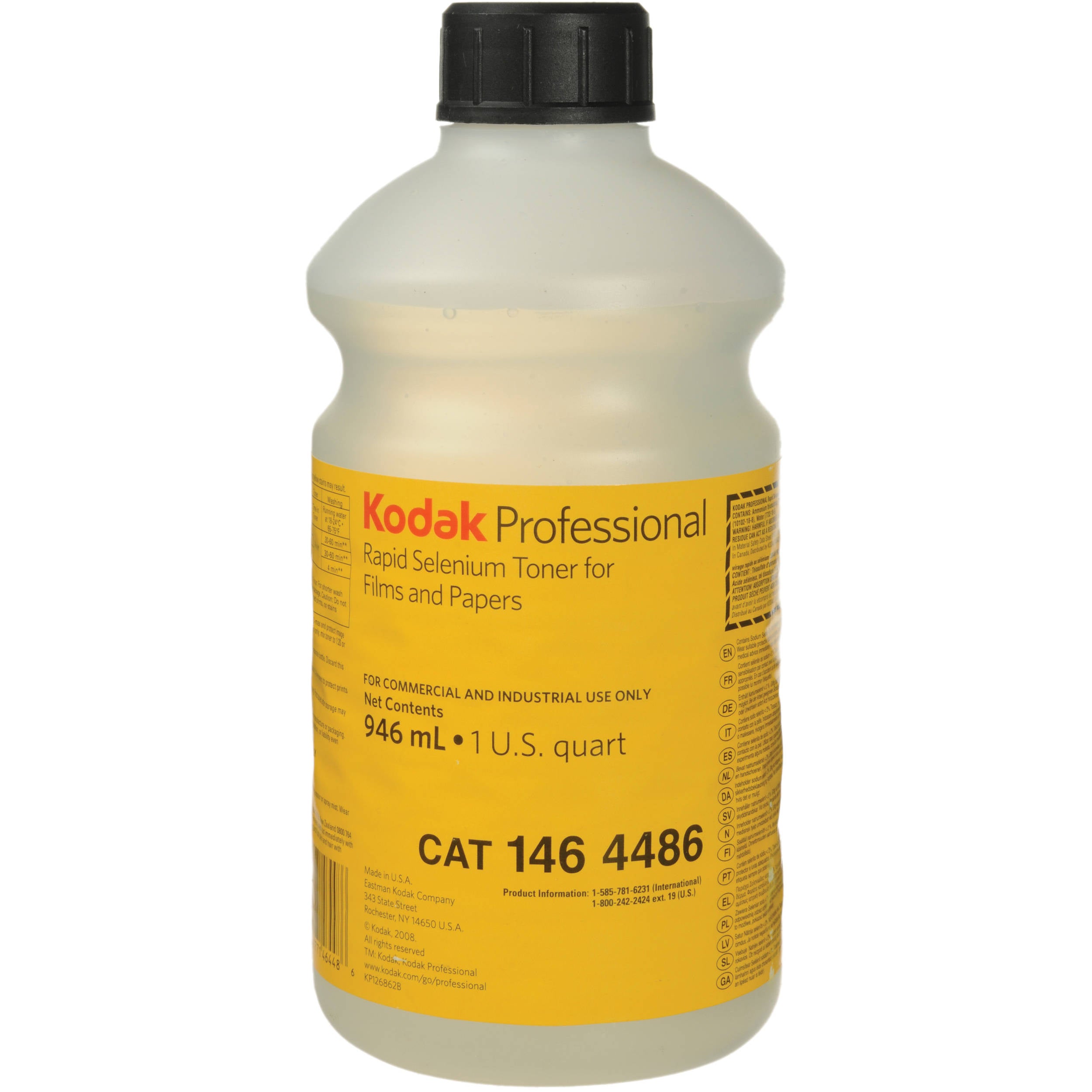 Kodak Rapid Selenium Toner | Liquid, 1 Quart Bottle